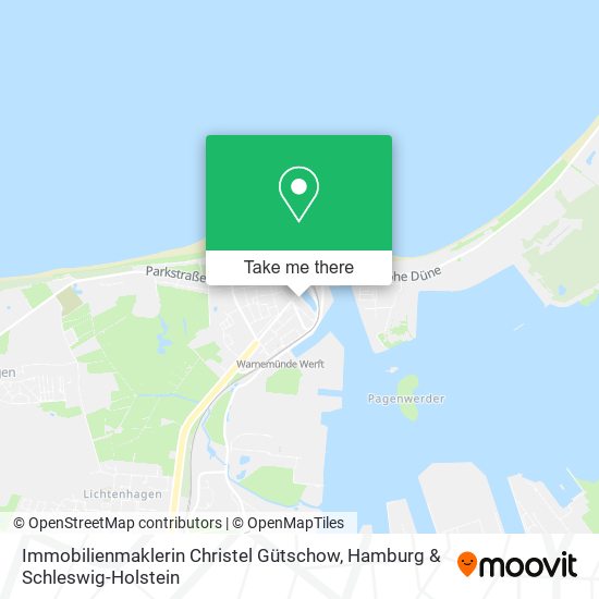 Immobilienmaklerin Christel Gütschow map