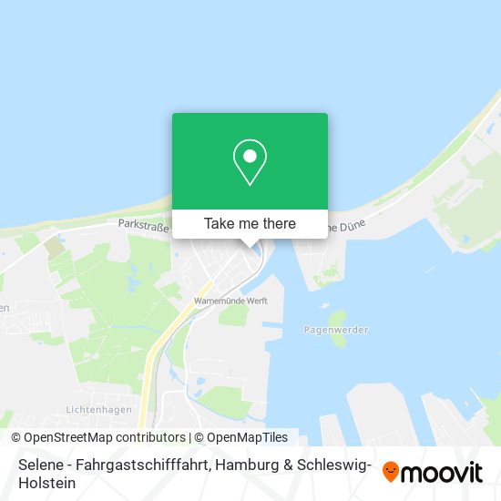 Selene - Fahrgastschifffahrt map