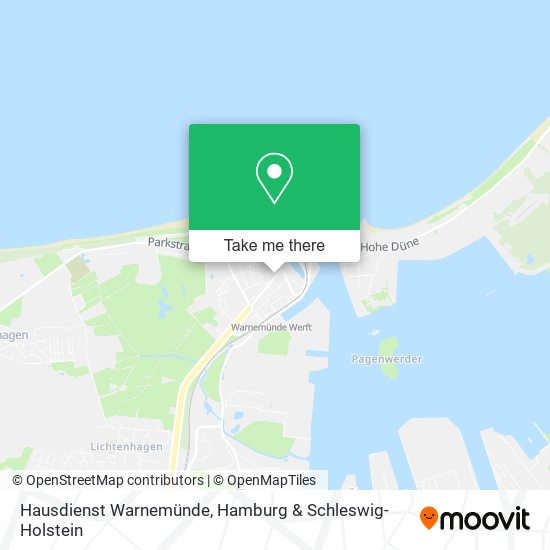 Hausdienst Warnemünde map