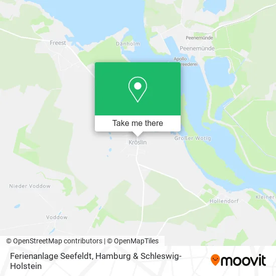 Карта Ferienanlage Seefeldt