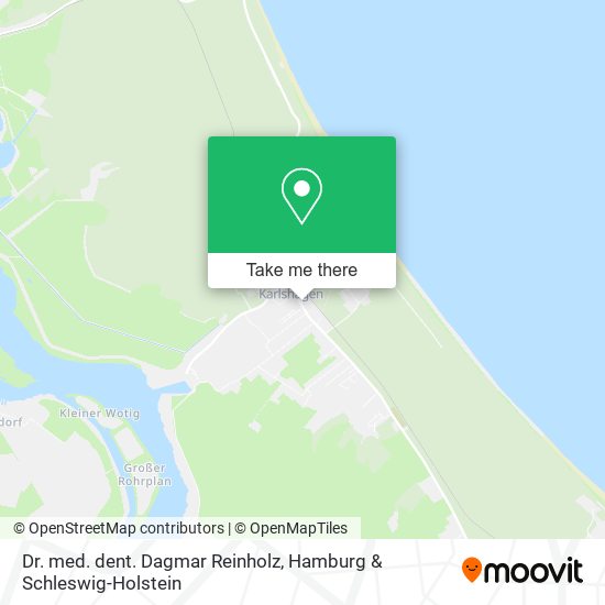 Dr. med. dent. Dagmar Reinholz map