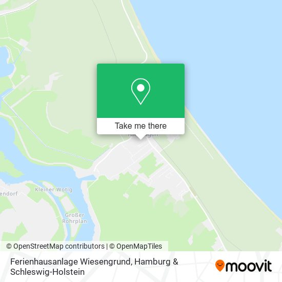 Ferienhausanlage Wiesengrund map