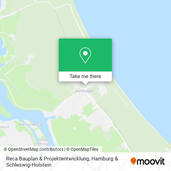 Reca Bauplan & Projektentwicklung map