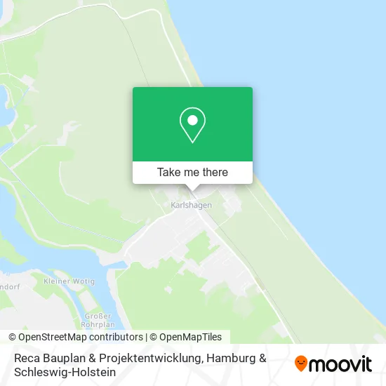 Карта Reca Bauplan & Projektentwicklung