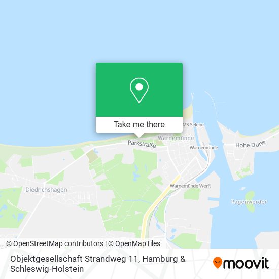 Objektgesellschaft Strandweg 11 map