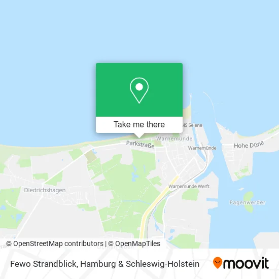 Карта Fewo Strandblick
