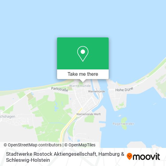 Stadtwerke Rostock Aktiengesellschaft map