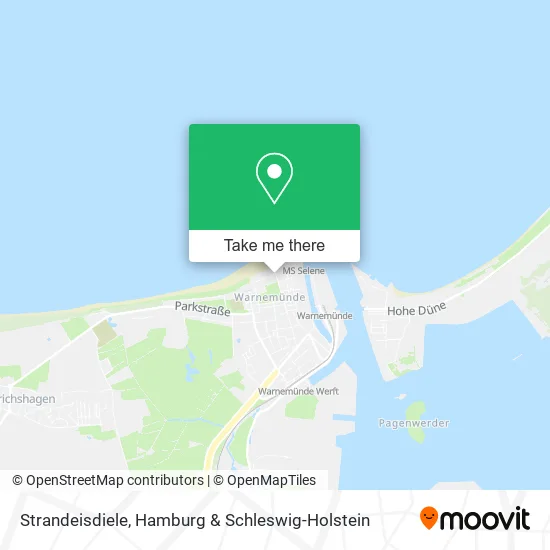 Карта Strandeisdiele