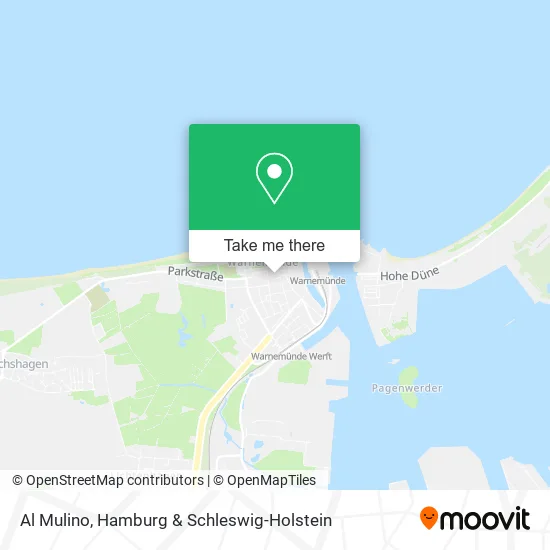 Карта Al Mulino