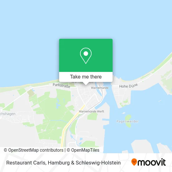 Карта Restaurant Carls