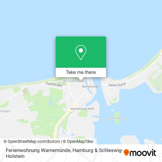 Ferienwohnung Warnemünde map