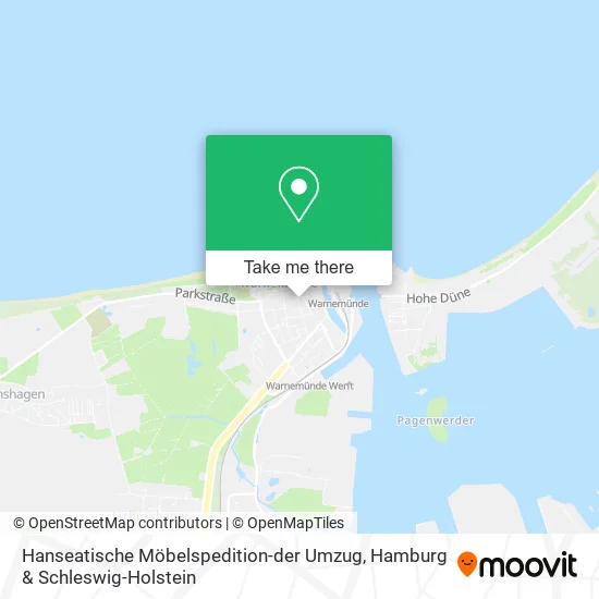 Карта Hanseatische Möbelspedition-der Umzug