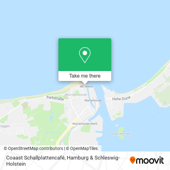 Coaast Schallplattencafé map