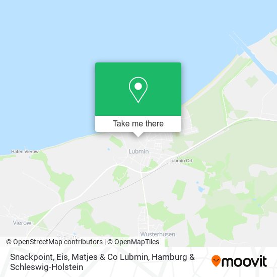 Snackpoint, Eis, Matjes & Co Lubmin map
