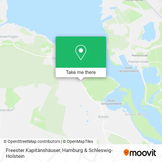Карта Freester Kapitänshäuser