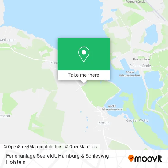 Карта Ferienanlage Seefeldt