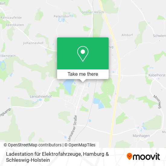 Ladestation für Elektrofahrzeuge map