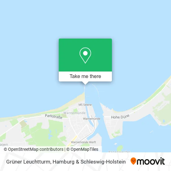 Карта Grüner Leuchtturm