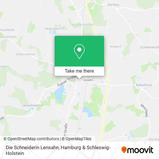 Карта Die Schneiderin Lensahn