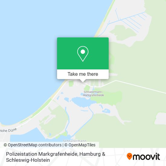 Polizeistation Markgrafenheide map