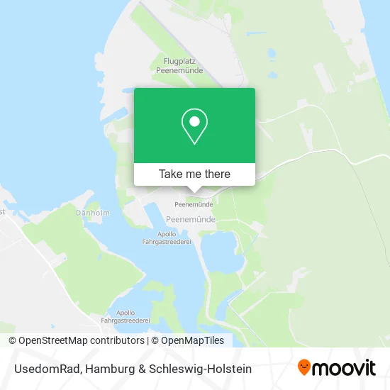 Карта UsedomRad