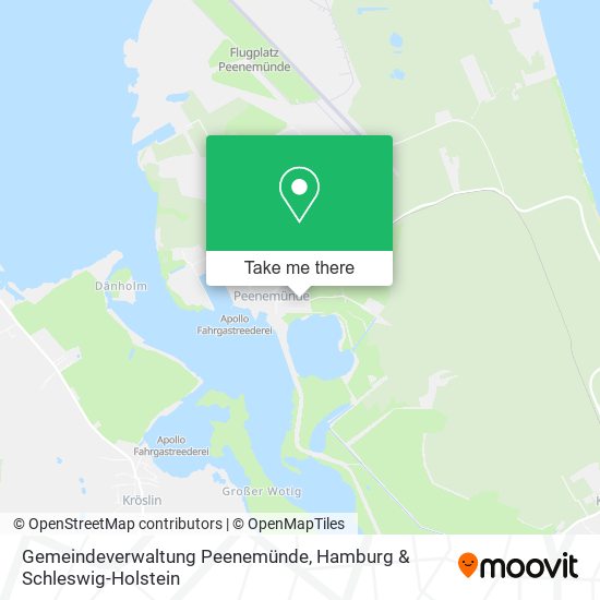 Gemeindeverwaltung Peenemünde map