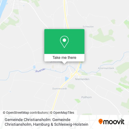 Gemeinde Christiansholm: Gemeinde Christiansholm map