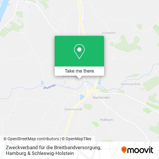 Zweckverband für die Breitbandversorgung map