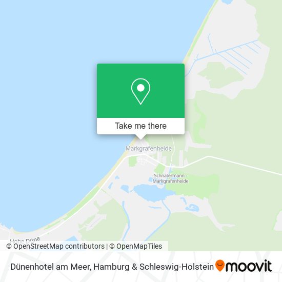Dünenhotel am Meer map