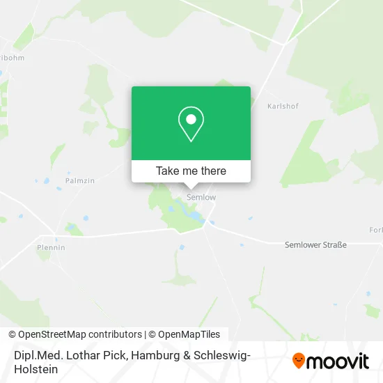 Карта Dipl.Med. Lothar Pick