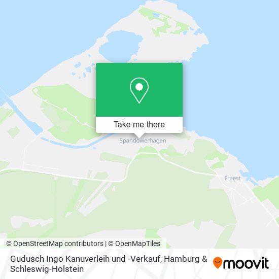 Gudusch Ingo Kanuverleih und -Verkauf map