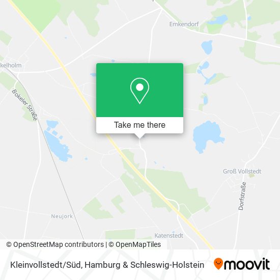 Kleinvollstedt/Süd map