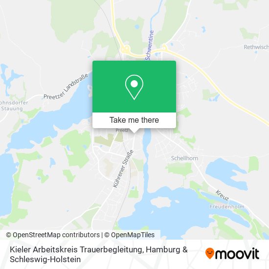 Kieler Arbeitskreis Trauerbegleitung map
