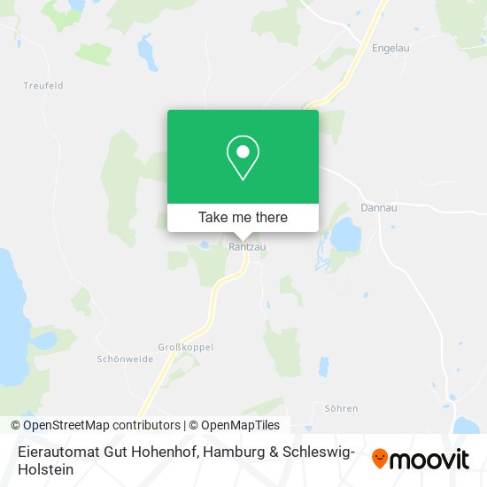 Eierautomat Gut Hohenhof map