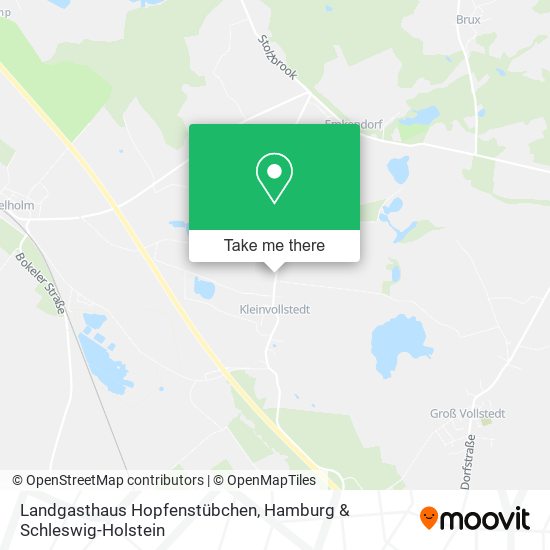 Landgasthaus Hopfenstübchen map