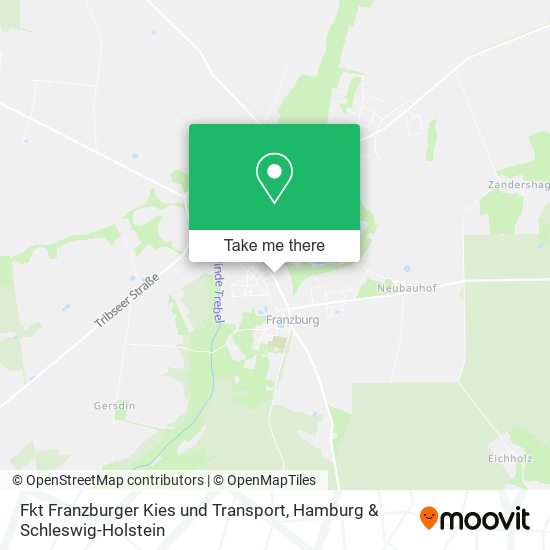 Fkt Franzburger Kies und Transport map