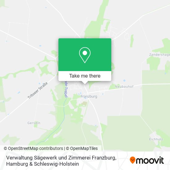 Verwaltung Sägewerk und Zimmerei Franzburg map