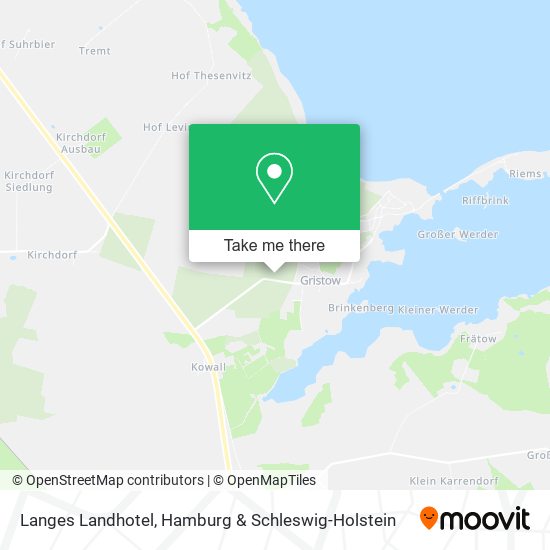 Langes Landhotel map