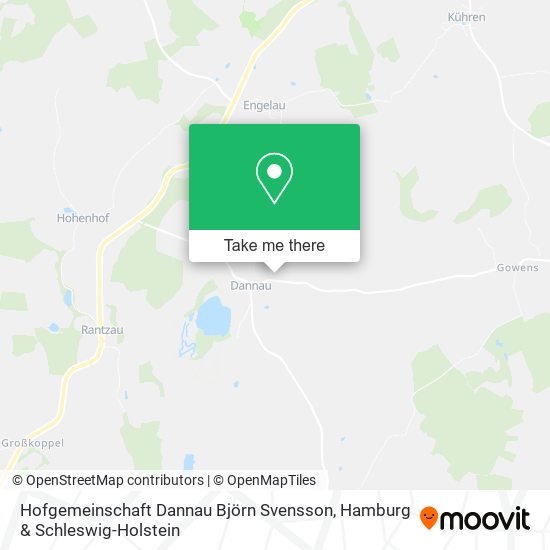 Hofgemeinschaft Dannau Björn Svensson map