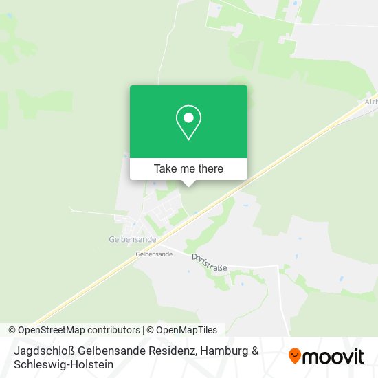 Jagdschloß Gelbensande Residenz map