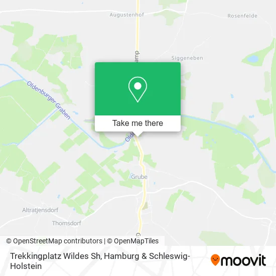 Карта Trekkingplatz Wildes Sh