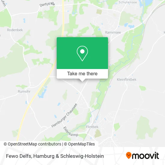 Fewo Delfs map