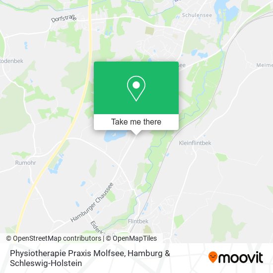 Physiotherapie Praxis Molfsee map