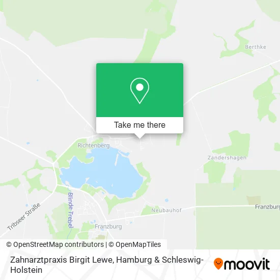 Карта Zahnarztpraxis Birgit Lewe