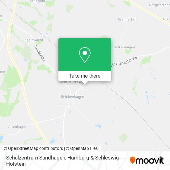 Schulzentrum Sundhagen map