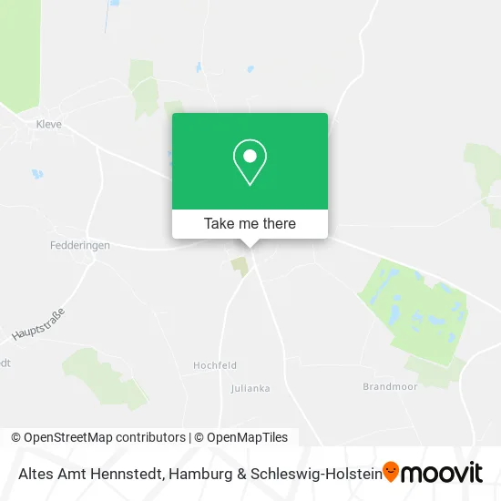 Altes Amt Hennstedt map