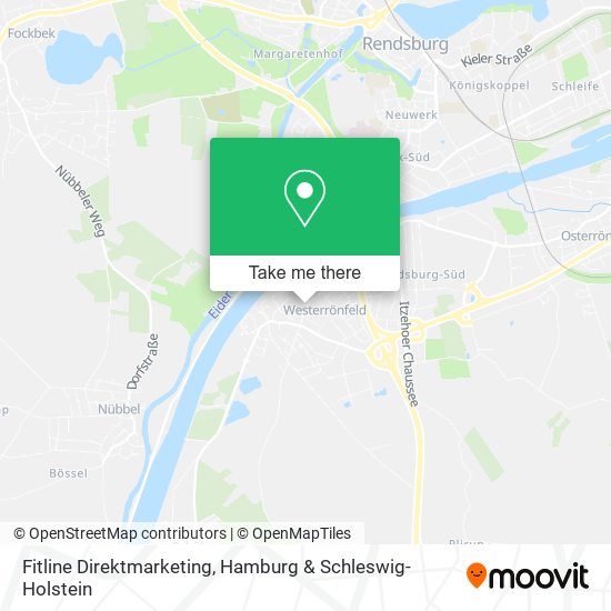 Fitline Direktmarketing map