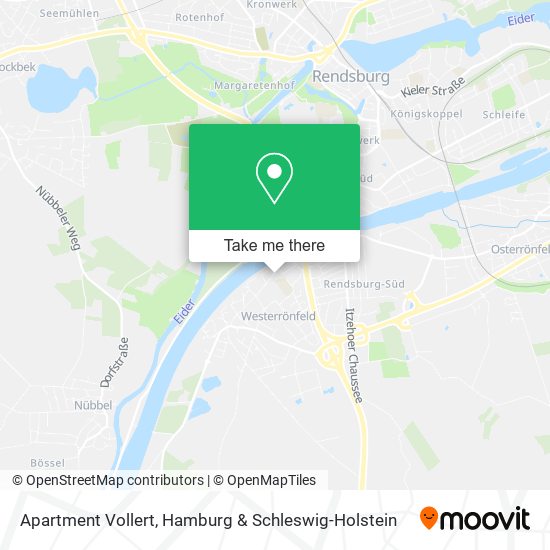 Apartment Vollert map