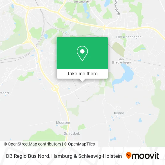 Карта DB Regio Bus Nord