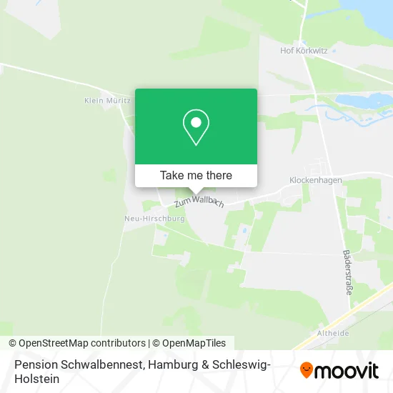 Карта Pension Schwalbennest